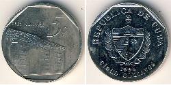 5 Centavo Cuba (1898 - ) Copper/Nickel 