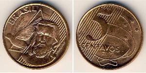 5 Centavo Brésil Cuivre/Acier 