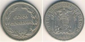 5 Centavo Équateur (pays) Cuivre/Nickel 