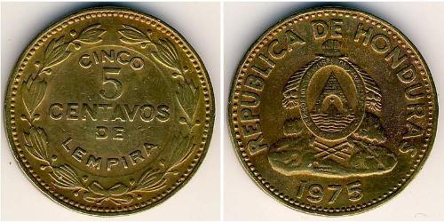 5 Centavo Honduras (1821 - ) Latón 