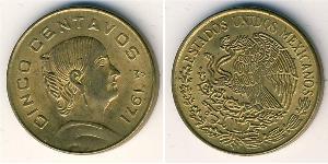 5 Centavo México (1867 - ) Latón 
