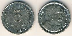 5 Centavo República Argentina (1861 - ) Níquel/Cobre 