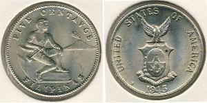 5 Centavo Filippine Rame/Zinco/Nichel 