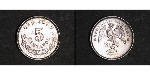 5 Centavo Mexiko (1867 - ) Silber 