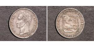 5 Centavo Venezuela (1811 - ) Silver 