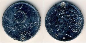 5 Centavo Brasilien Stahl 