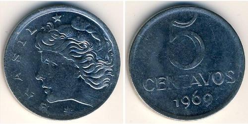 5 Centavo Brasilien Stahl 
