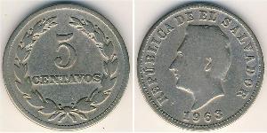 5 Centavo 萨尔瓦多 銅/镍 