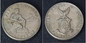 5 Centavo 菲律宾 銅/镍/Zinc 