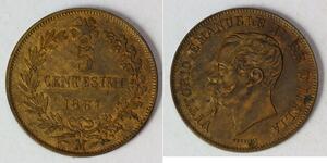 5 Centesimo Kingdom of Italy (1861-1946) Bronze 