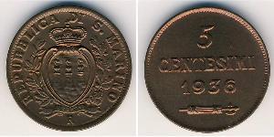 5 Centesimo San Marino (301 - ) Bronzo 