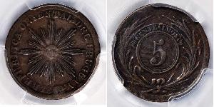 5 Centesimo Uruguay Cobre 