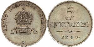 5 Centesimo Italia Rame 