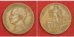 5 Centesimo Kingdom of Italy (1861-1946) Rame Vittorio Emanuele III d