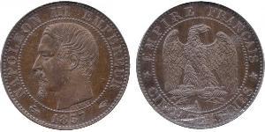 5 Centime Francia Bronce Napoleon III (1808-1873)
