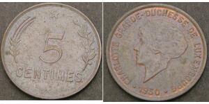 5 Centime Luxemburg Bronze 