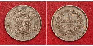 5 Centime Luxembourg (pays) Bronze/Cuivre 