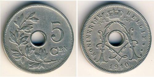 5 Centime Belgien Kupfer/Nickel 
