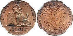 5 Centime Belgium  