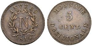 5 Centime Francia  