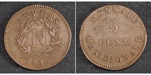 5 Centime Frankreich  