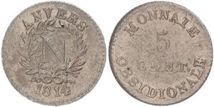 5 Centime Frankreich  
