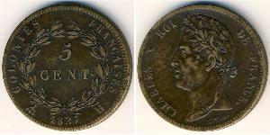 5 Centimo Francia Bronzo 