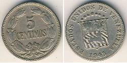 5 Centimo Venezuela (1811 - ) Copper/Nickel 