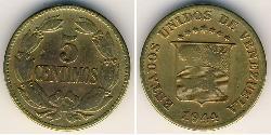 5 Centimo Venezuela Messing 