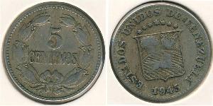 5 Centimo Venezuela Messing 