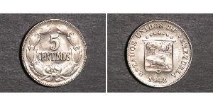 5 Centimo Venezuela Ottone 