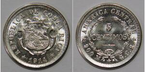 5 Centimo Costa Rica (1821 - ) 銅/镍 