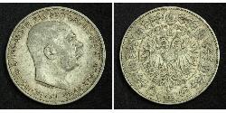 5 Corona Impero austro-ungarico (1867-1918) Argento Franz Joseph I (1830 - 1916)