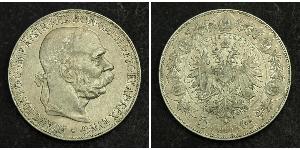 5 Corona Austria-Hungary (1867-1918) Silver Franz Joseph I (1830 - 1916)
