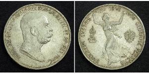 5 Corona Austria-Hungary (1867-1918) Silver Franz Joseph I (1830 - 1916)