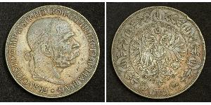 5 Corona Austria-Hungary (1867-1918) Silver Franz Joseph I (1830 - 1916)