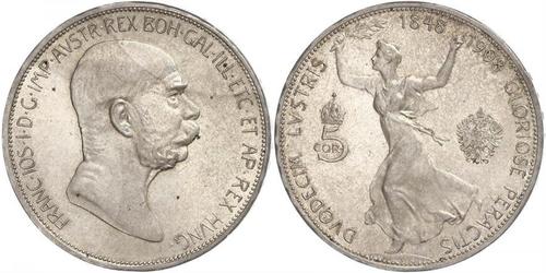 5 Corona Austria-Hungary (1867-1918) Silver Franz Joseph I (1830 - 1916)