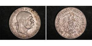 5 Corona Австро-Венгрия (1867-1918) Серебро Франц Иосиф I (1830 - 1916)
