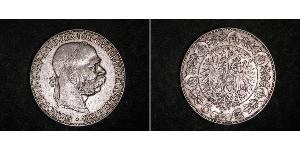 5 Corona Австро-Венгрия (1867-1918) Серебро Франц Иосиф I (1830 - 1916)