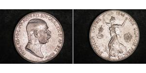 5 Corona Австро-Венгрия (1867-1918) Серебро Франц Иосиф I (1830 - 1916)