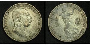 5 Corona Австро-Венгрия (1867-1918) Серебро Франц Иосиф I (1830 - 1916)