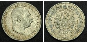 5 Corona Австро-Венгрия (1867-1918) Серебро Франц Иосиф I (1830 - 1916)