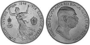 5 Corona Австро-Угорщина (1867-1918) Срібло Франц Иосиф I (1830 - 1916)