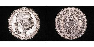 5 Corona Австро-Угорщина (1867-1918) Срібло Франц Иосиф I (1830 - 1916)