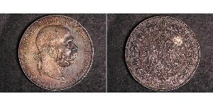 5 Corona Австро-Угорщина (1867-1918) Срібло Франц Иосиф I (1830 - 1916)