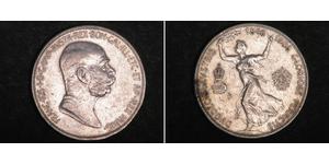 5 Corona Австро-Угорщина (1867-1918) Срібло Франц Иосиф I (1830 - 1916)