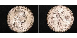 5 Corona 奥匈帝国 (1867 - 1918) 銀 弗朗茨·约瑟夫一世 (1830 - 1916)