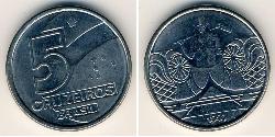 5 Cruzeiro Brasilien Kupfer/Nickel 