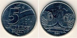 5 Cruzeiro Brasilien Stahl 