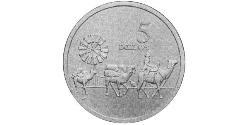 5 Dollar Australie (1939 - ) Argent 
